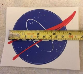 6 Decal/Stickers (includes 3 NASA and 3 APOLLO 50th Anniversary) 4