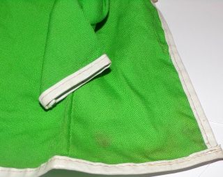 Vintage Ideal Crissy Velvet Doll Kelly Green Coat Dress 8094 - 5,  Scarf Clip VHTF 5