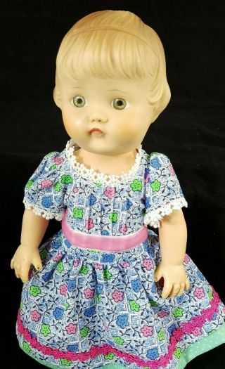 Vintage Baby Doll - Sun Rubber Tod - L - Tot 1950 