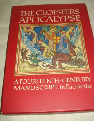 The Cloisters Apocalypse 14th Century Manuscript Facsimile Mmoa 2 Books Slipcase
