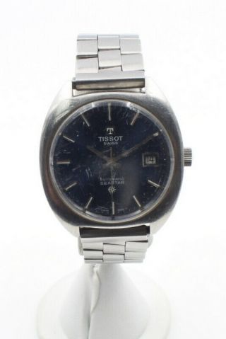 Vintage Tissot Seastar Swiss 2511 17jewel Automatic Stainless Steel Watch 6247 - 6