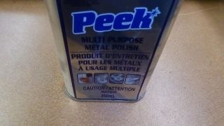 Peek Multi - Purpose Liquid All Metal Polish - 250ml Can