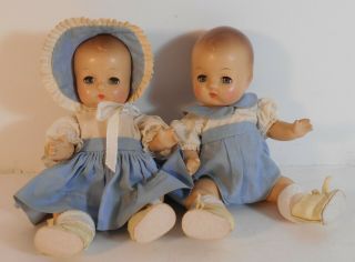 Effanbee Patsy Babyette Twin Composition (i Believe) 9 " Baby Dolls