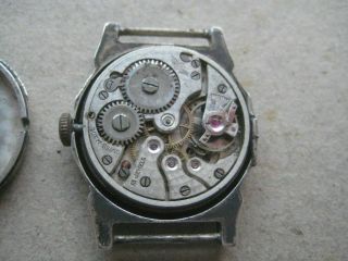 Antique Gents Silver Cased Wrist Watch 59RING19 5