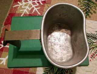 Old Vintage Antique Wwi L.  F.  &c.  1918 U.  S.  Military Canteen Cup
