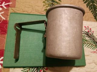 Old Vintage Antique WWI L.  F.  &C.  1918 U.  S.  Military Canteen Cup 2
