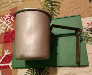 Old Vintage Antique WWI L.  F.  &C.  1918 U.  S.  Military Canteen Cup 4