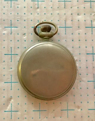 Antique Waterbury Pocket Watch Patented - Not Running 3