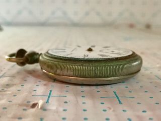Antique Waterbury Pocket Watch Patented - Not Running 4