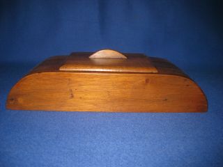 Vintage Art Deco Wooden Trinket Box 3