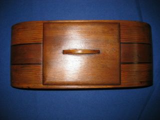 Vintage Art Deco Wooden Trinket Box 4