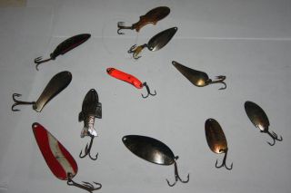 Vintage Fishing Lures Spoons From The 50 
