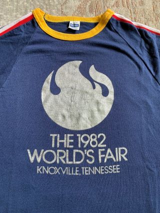 Vintage 1982 Worlds Fair Size S T Shirt