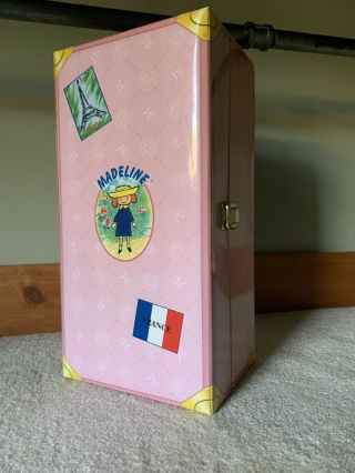1994 Madeline Doll And Travel Case With Multiple Outfits