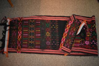 Orig $399 Batak Datu/shamans Ritual Cloth,  Beads 1900s 80 " Prov