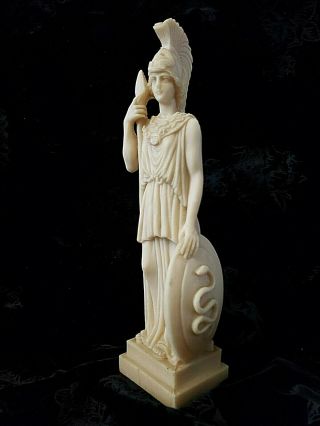 Vintage Athena Greek Goddess Of War & Wisdom From Greece Statue