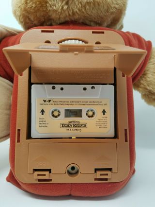 1985 Teddy Ruxpin Mechanical Doll With The Airship Tape 7