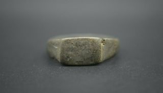 Medieval Period Bronze Finger Ring 14th - 15th Century Ad
