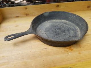 Antique Large Wardway Model 1433 Cast Iron Skillet Frying Pan At Least Sz 9