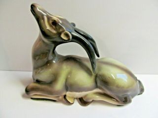 Goldscheider Art Deco Antelope Gazelle Sculpture Animal Figurine Trenton