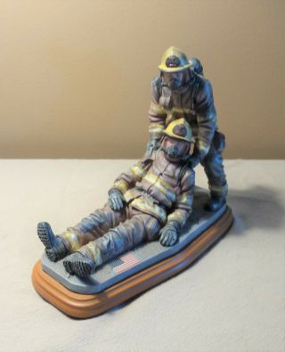 Vanmark Red Hats Of Courage Collectible Figurine " The Rescue "
