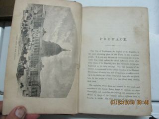 1873 Rare Antique Book Behind the Scenes in Washington DC Scandals U.  S.  Grant, 3