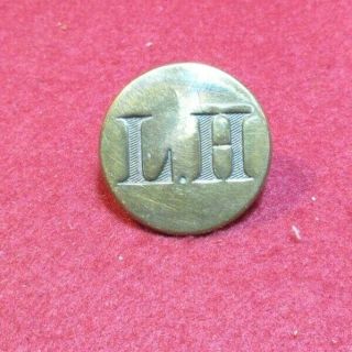 Antique Hunt Button Ludlow Hunt Lh 24 Mm Firmin