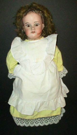 Antique Armand Marseille 370 Doll A 3/0 M 16 " German Bisque Baby Doll Project