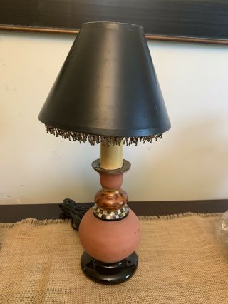Mackenzie Childs Rare Small Argentina Table Lamp