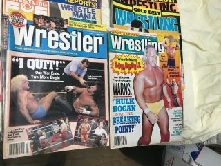 (14) The Wrestler,  Wrestling Eye - wrestling Magazines 1990’s Hulk Hogan The Greats 2