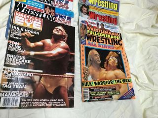 (14) The Wrestler,  Wrestling Eye - wrestling Magazines 1990’s Hulk Hogan The Greats 5