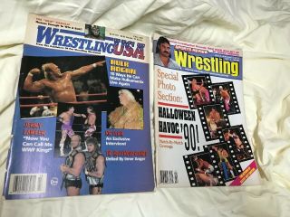 (14) The Wrestler,  Wrestling Eye - wrestling Magazines 1990’s Hulk Hogan The Greats 8