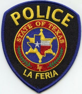 La Feria Texas Tx Police Patch