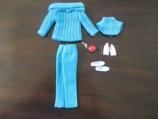 Barbie Vintage Skipper Fashion Doll Outfit Outdoor Casuals 1915 Yoyo Gloves