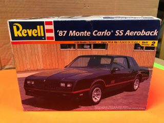 Revell 1/24 Scale 1987 Monte Carlo Ss Aeroback Model Kit