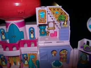 Disney Vintage Polly Pocket Jasmine ' s Royal Palace 1996 (No Dolls etc. ) 4