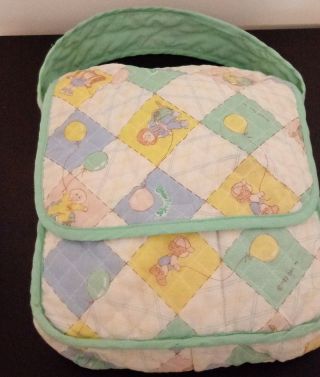 Vintage Cpk Cabbage Patch Kids Doll Clothes Diaper Bag