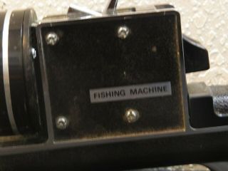 VINTAGE FISHING MACHINE POLE ST.  CROIX REEL DEPTH/RANGE FINDER 1976 k 4