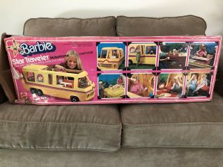 Vintage Barbie Star Traveler Motor Home Rv Bus Camper 1976 Gmc