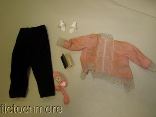 Vintage Ideal Tammy Doll Fashion Clothes 9152 Ring - A - Ding Set Pants Shirt Shoes