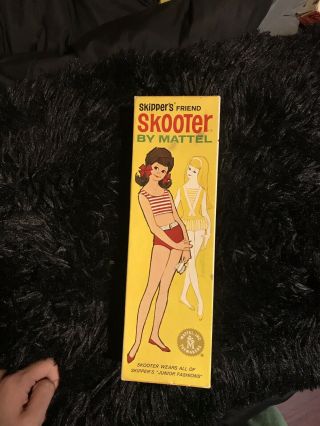 Vintage 1960s Barbie Doll - Skipper’s Best Friend Skooter