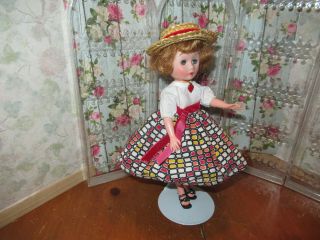 Vintage Hard Plastic 8 " Little Miss Ginger Marie Nancy Debbie Doll