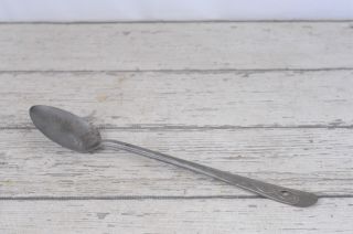 Antique Wb/b Long Serving Spoon Made In Usa