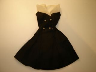 Vintage Barbie 1962 - 1964 After Five 934 Black Dress