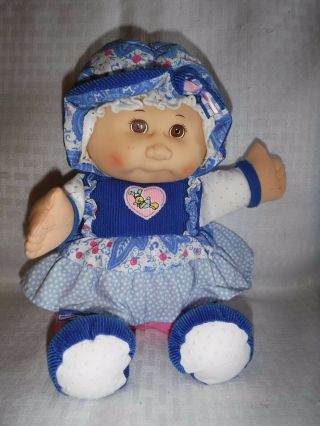 Vintage 1995 Mattel Cabbage Patch Kids Doll Baby Rattle Inside 12 "