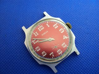 Vintage Pobeda Cal.  2603 Ussr 80s Mechanical Wrist Watch Victory 16jewels
