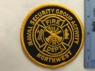 Us Naval Security Group Activity Northwest Fire Department