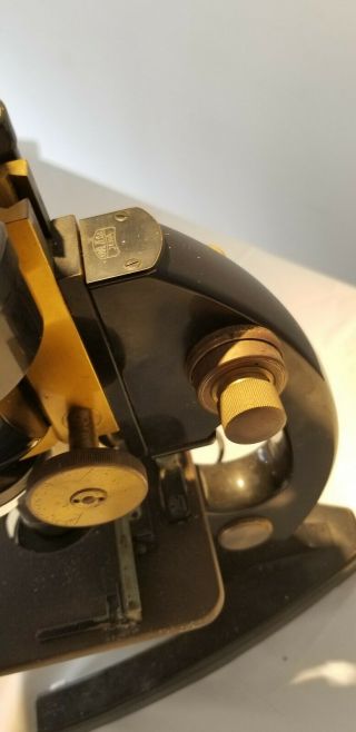 Antique Zeiss Jena Binocular microscope 4