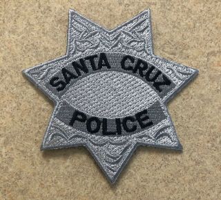Santa Cruz Ca Police Patch