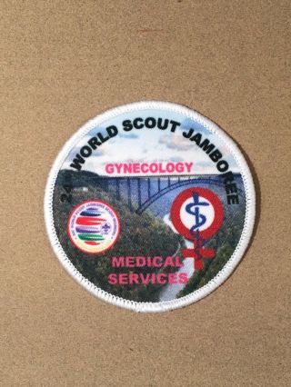 Gynecology Medical Staff Patch - 2019 24th World Scout Jamboree - Official